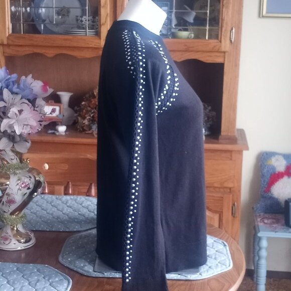 Free Generation Embellished Rivets Sweater - Picture 3 of 8